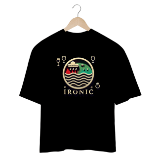 Nome do produto Camiseta Oversized Ironic