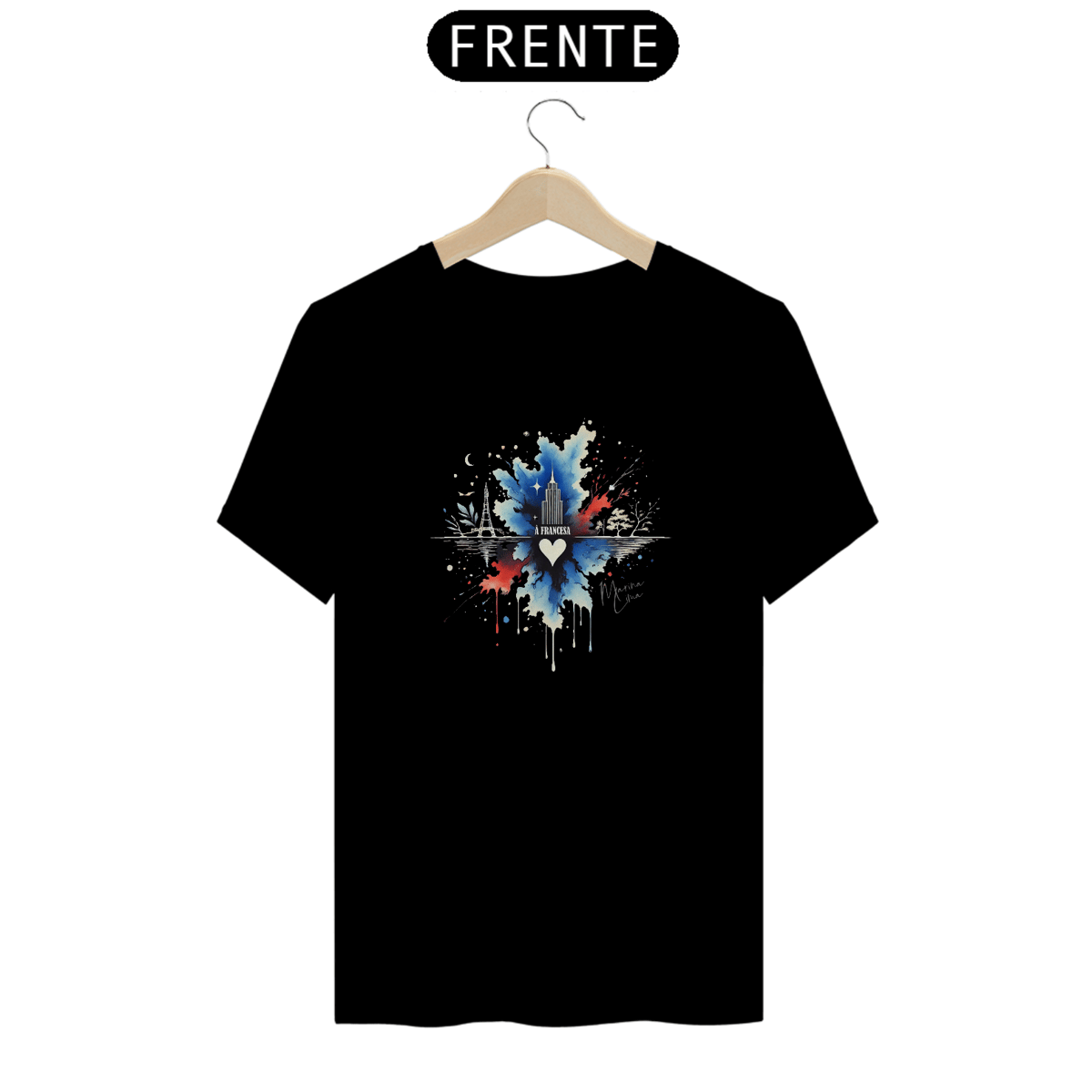 Nome do produto: Camiseta À Francesa