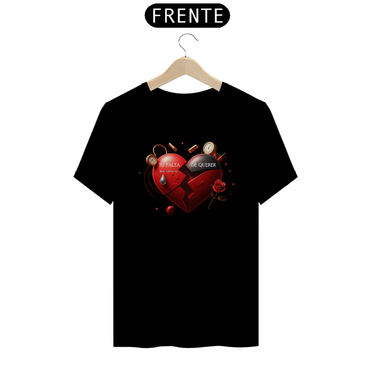Nome do produto: Camiseta Tu Falta De Querer