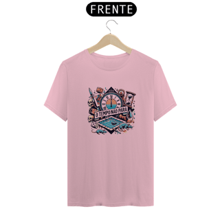Nome do produto Camiseta O Tempo Não Para
