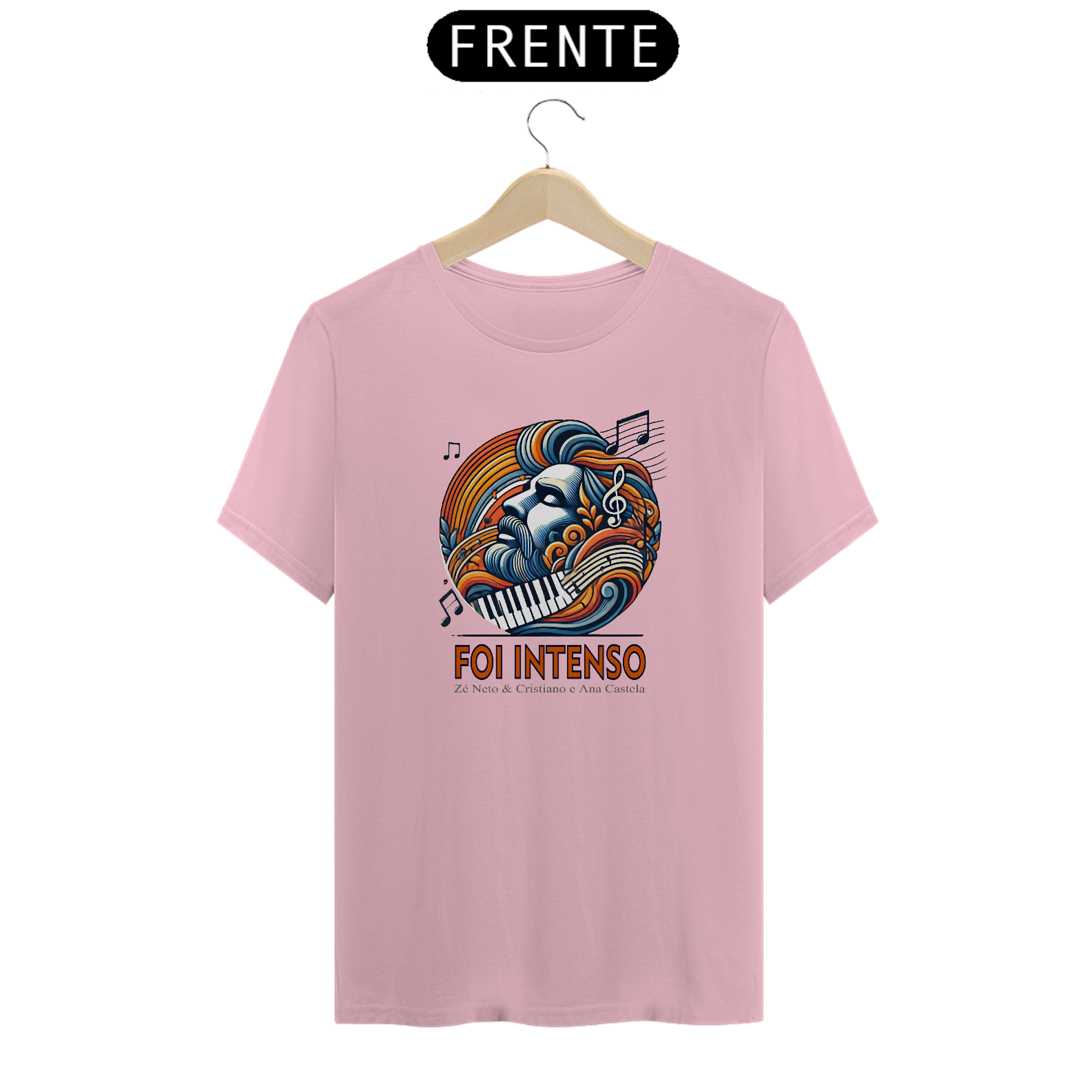 Camiseta Foi Intenso