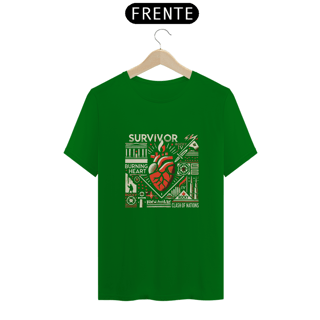 Nome do produto camiseta burning heart