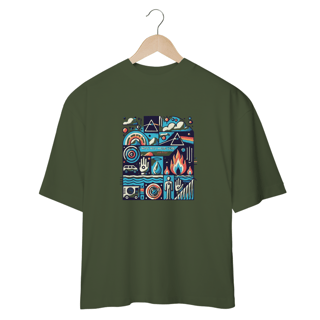 Nome do produto Camiseta Oversized Wish You Were Here