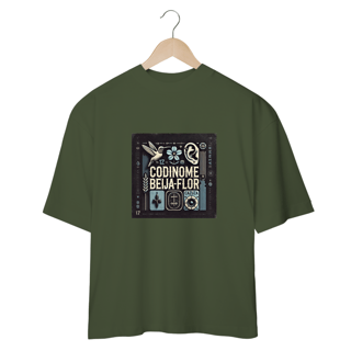 Nome do produto Camiseta Oversized Codinome Beija-Flor