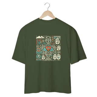 Nome do produto Camiseta Oversized Bizarre Love Triangle