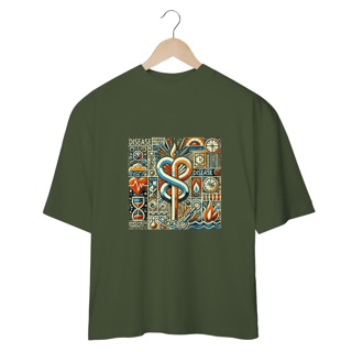 Nome do produto Camiseta Oversized disease