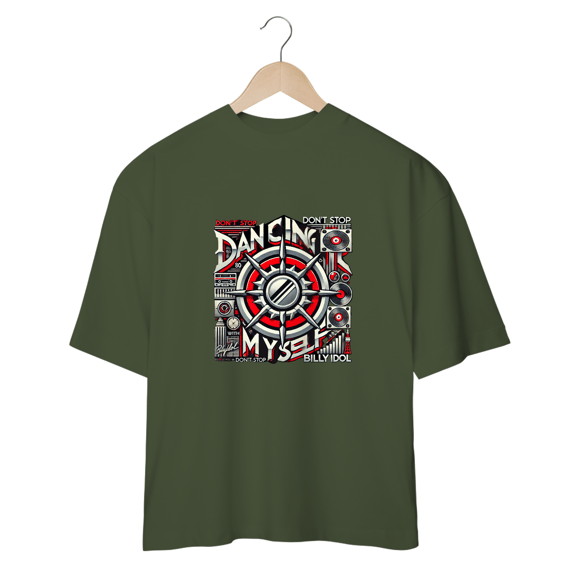 Camiseta Oversized Dancing With Myself