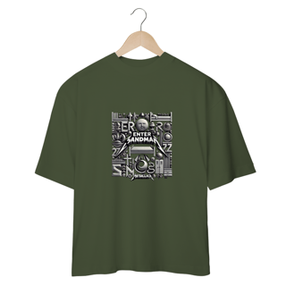Nome do produto Camiseta Oversized Enter Sandman