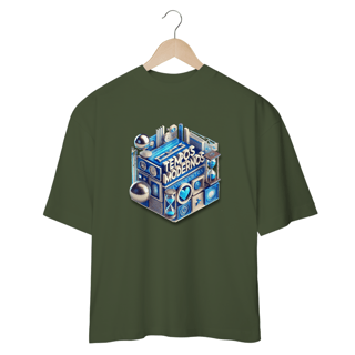 Nome do produto Camiseta Oversized Tempos Modernos