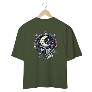 Nome do produto Camiseta Oversized Fly Me To The Moon