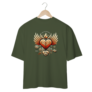 Nome do produto Camiseta Oversized Amor Pra Recomeçar