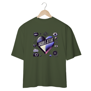 Nome do produto Camiseta Oversized Daquele Jeitão