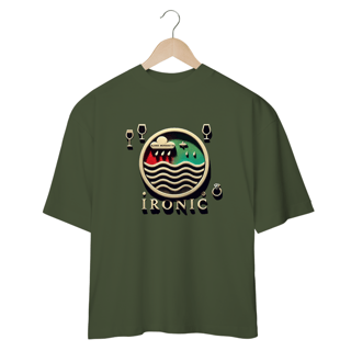 Nome do produto Camiseta Oversized Ironic