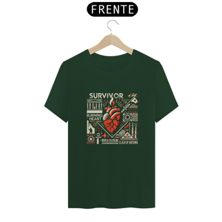 Nome do produto camiseta burning heart