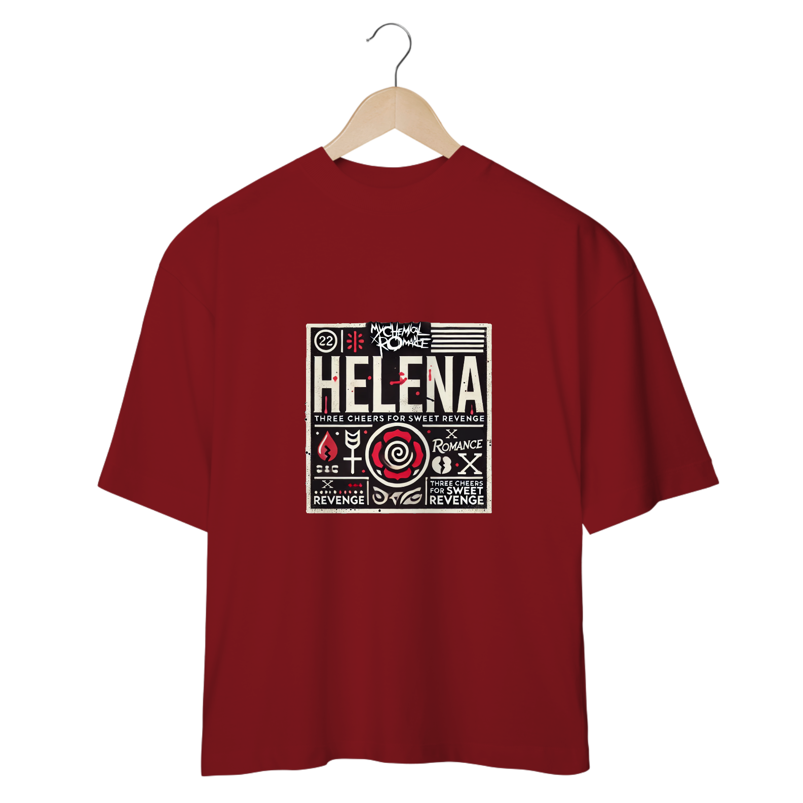 Camiseta Oversized Helena