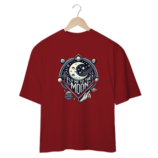 Nome do produto Camiseta Oversized Fly Me To The Moon