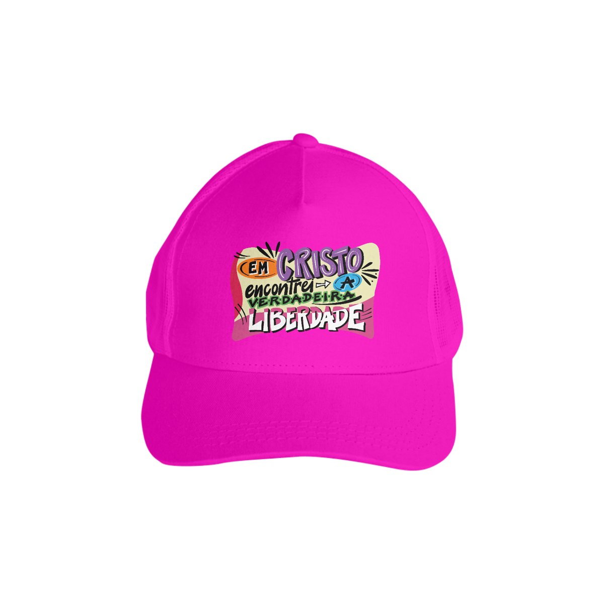 Nome do produto: Boné Americano Com Tela