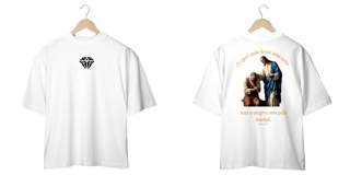 Nome do produto Camiseta Oversized Alegria pela Manhã Geometrica
