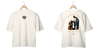 Nome do produto Camiseta Oversized Alegria pela Manhã Geometrica