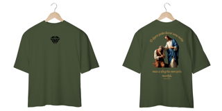 Nome do produto Camiseta Oversized Alegria pela Manhã Geometrica