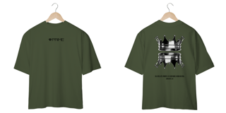 Nome do produto Camiseta Oversized Coroa Horizontal