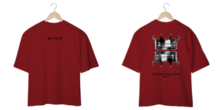 Nome do produto Camiseta Oversized Coroa Horizontal