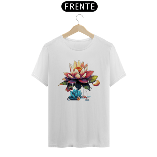 Nome do produto Camiseta Unissex | Flor de Lótus Mística (Versão 02)