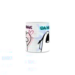 Nome do produto Não Vivo Sem Dorama | Caneca
