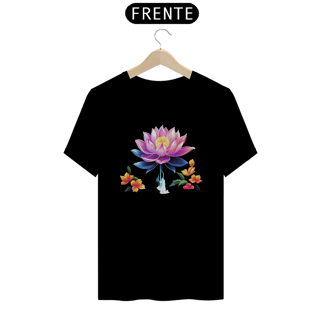 Nome do produto Camiseta Unissex | Flor de Lótus Mística (Versão 01)