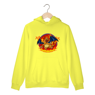 Nome do produtoMoletom Pokémon Charizard Flanelado – Conforto & Estampa Geek Exclusiva | CVS