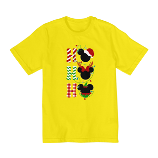 Nome do produtoCamiseta Mickey HO HO HO - Infantil - 2 a 8 - Estampa Exclusiva Geek | 100% Algodão | CVS