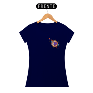 Nome do produtoCamiseta Baby Look (Baby Long) Princesa Pocahontas - Estampa Exclusiva Geek | 100% Algodão | CVS