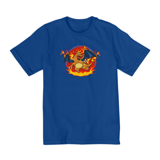 Nome do produtoCamiseta Infantil Charizard 2 a 8 – Estampa Exclusiva Pokémon | CVS