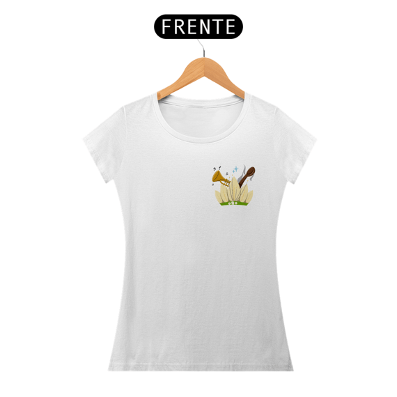 Camiseta Baby Look (Baby Long) Princesa Tiana - Estampa Exclusiva Geek | 100% Algodão | CVS