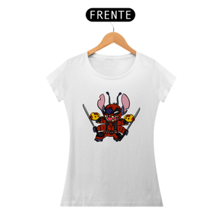 Nome do produtoBaby Look Stitchpool – Modelagem Baby Long | Estampa Exclusiva Geek - CVS