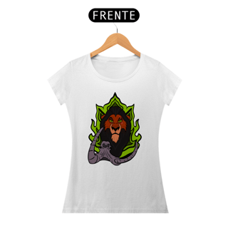 Nome do produtoCamiseta Scar Cemitério de Elefantes Baby Look - Estampa Exclusiva Geek | 100% Algodão | CVS