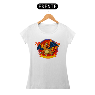 Nome do produtoBaby Look Pokémon Charizard 100% Algodão – Estampa Geek Exclusiva | CVS