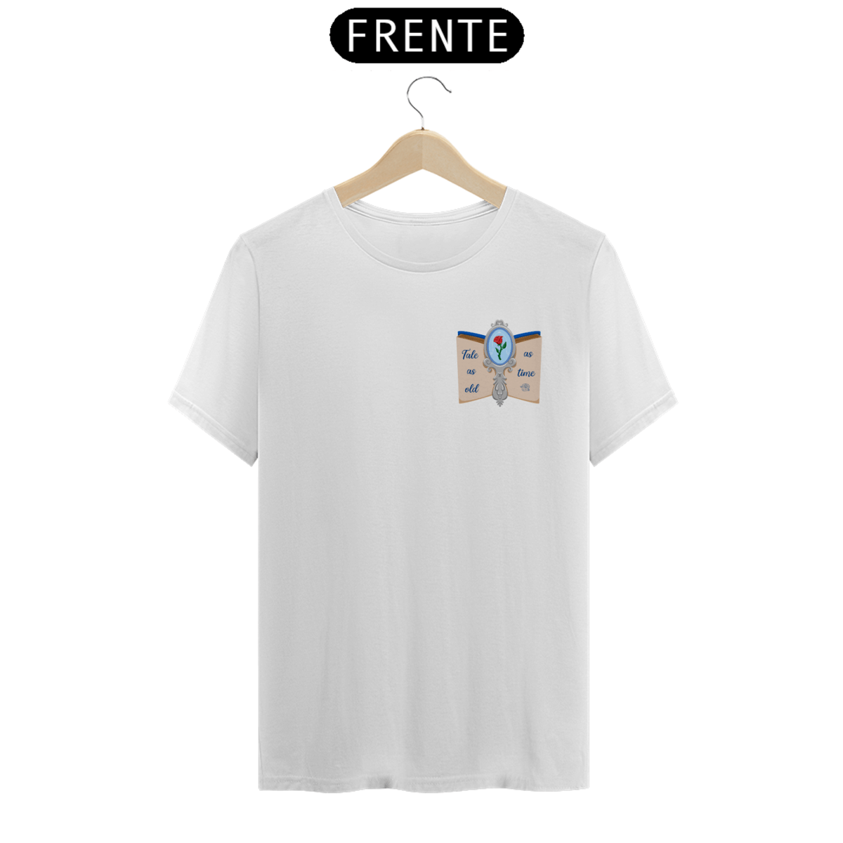 Nome do produto: Camiseta Princesa Bela - Estampa Exclusiva Geek | 100% Algodão | CVS