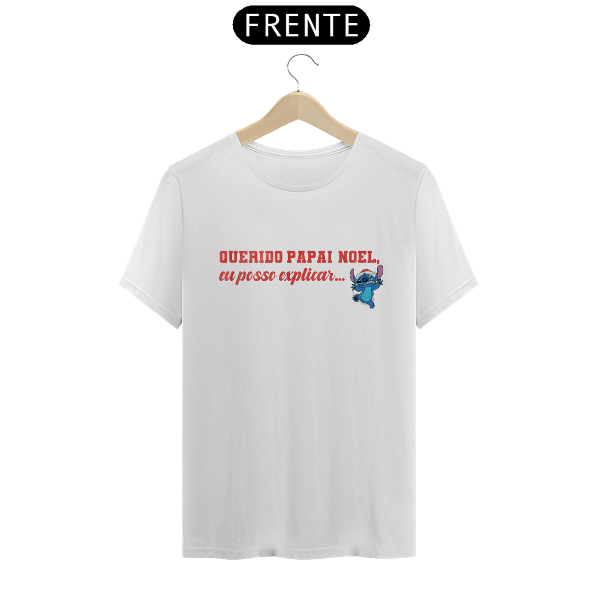 Nome do produto: Camiseta Stitch Natal \