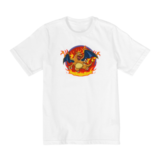 Nome do produtoCamiseta Infantil Charizard 2 a 8 – Estampa Exclusiva Pokémon | CVS
