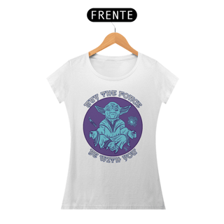Nome do produtoCamiseta Baby Look Mestre Yoda 