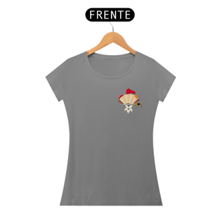 Nome do produtoCamiseta Baby Look (Baby Long) Princesa Mulan - Estampa Exclusiva Geek | 100% Algodão | CVS