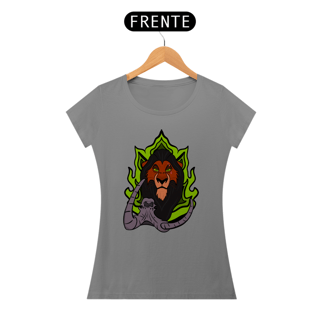 Nome do produtoCamiseta Scar Cemitério de Elefantes Baby Look - Estampa Exclusiva Geek | 100% Algodão | CVS