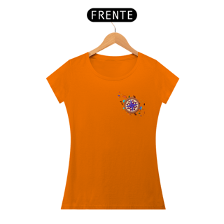 Nome do produtoCamiseta Baby Look (Baby Long) Princesa Pocahontas - Estampa Exclusiva Geek | 100% Algodão | CVS