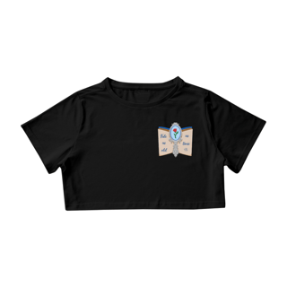 Nome do produtoCamiseta Cropped Princesa Bela - Estampa Exclusiva Geek | 100% Algodão | CVS