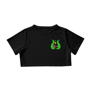 Nome do produtoCamiseta Cropped Princesa Aurora - Estampa Exclusiva Geek | 100% Algodão | CVS