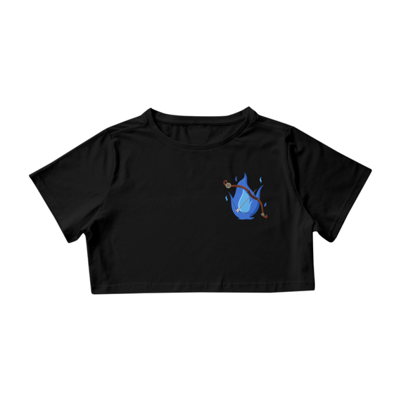 Camiseta Cropped Princesa Merida - Estampa Exclusiva Geek | 100% Algodão | CVS