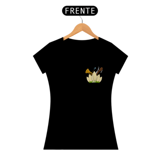 Nome do produtoCamiseta Baby Look (Baby Long) Princesa Tiana - Estampa Exclusiva Geek | 100% Algodão | CVS