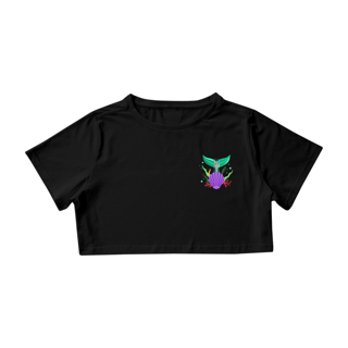 Nome do produtoCamiseta Cropped Princesa Ariel - Estampa Exclusiva Geek | 100% Algodão | CVS