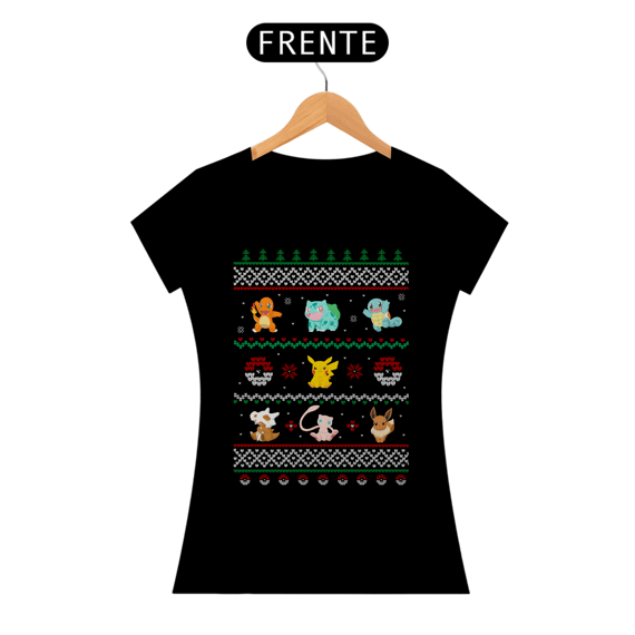 Camiseta Baby Look Pokenatal – Pokémon Ugly Sweater | CVS